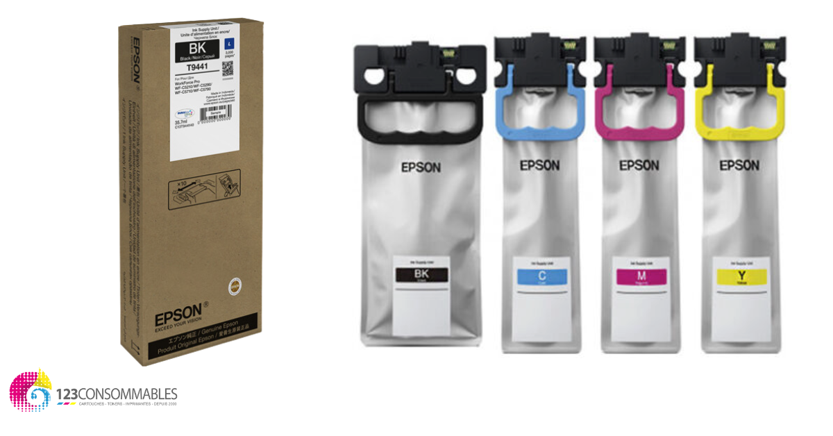 CARTOUCHES JET D'ENCRE POUR EPSON